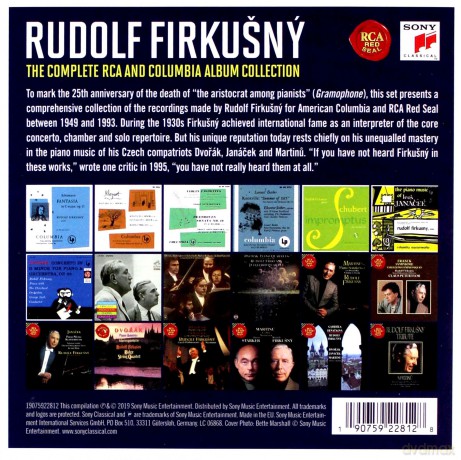 Rudolf Firkusny: Rudolf Firkusny - The Complete RCA and Columbia Album Collection [18CD]
