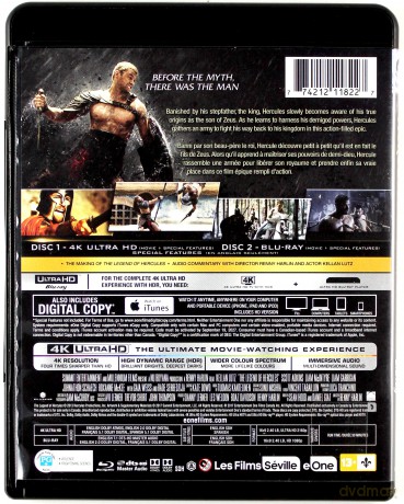 The Legend of Hercules (Legenda Herkulesa) [Blu-Ray 4K]+[Blu-Ray]