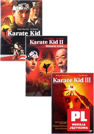 Karate Kid Trylogia Pakiet [3DVD]