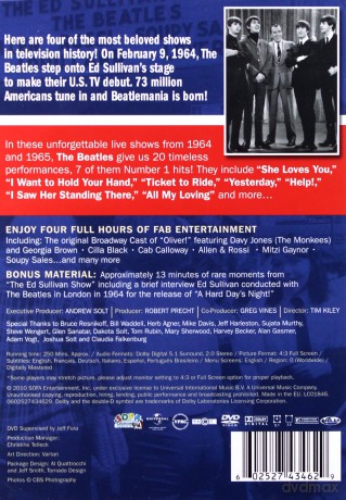 The Beatles: Complete Ed Sullivan Shows Starring The [2DVD]