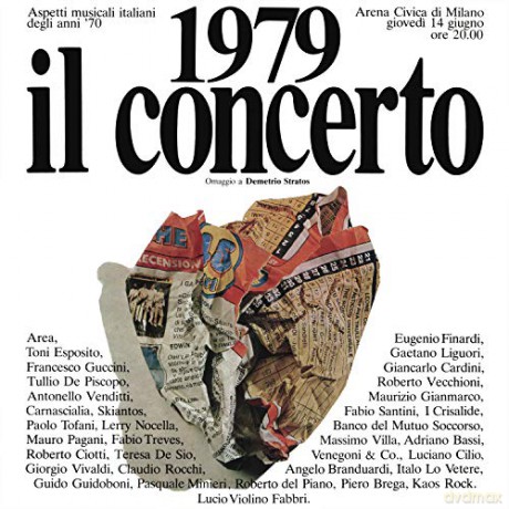 1979 Il Concerto Omaggio A Demetrio Stratos-Vinile Rosso [2xWinyl]