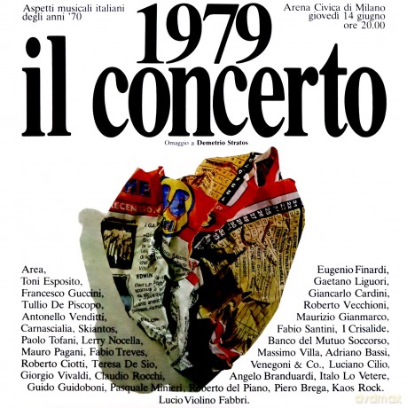 1979 Il Concerto Omaggio A Demetrio Stratos-Vinile Rosso [2xWinyl]