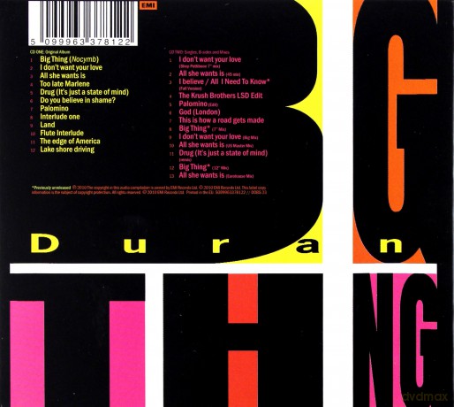 Duran Duran: Big Thing [2CD]