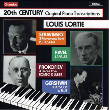 Louis Lortie: 20th Century Original Piano Transcriptions [CD]