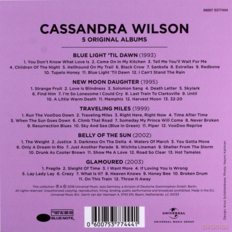 Cassandra Wilson: 5 Original Albums [CD]