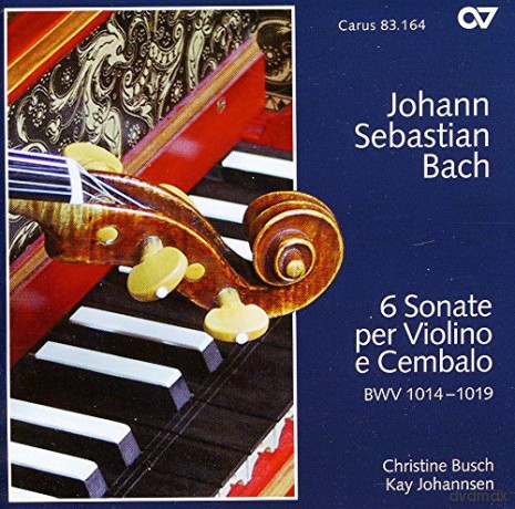 Bach Busch: 6 Sonate Per Violino E Cembalo [CD]
