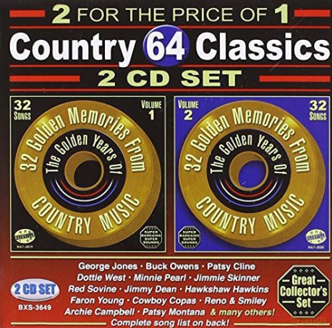 64 Songs: Country Classics [2CD]