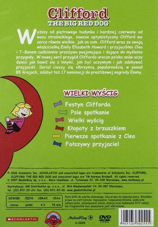 Clifford Wielki Czerwony Pies: Wielki wyścig [DVD]