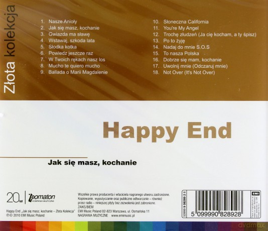 Happy End Zbyszek I Danusia: Złota Kolekcja [CD]