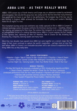 ABBA: In Concert [DVD]