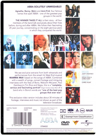 Abba: The Winner Takes It All [DVD]