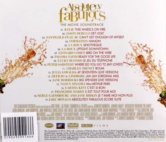 Absolutely Fabulous soundtrack [CD]