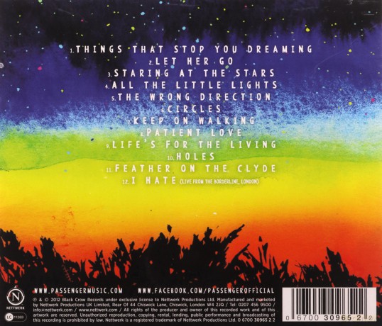 Passenger: All the Little Lights [CD]