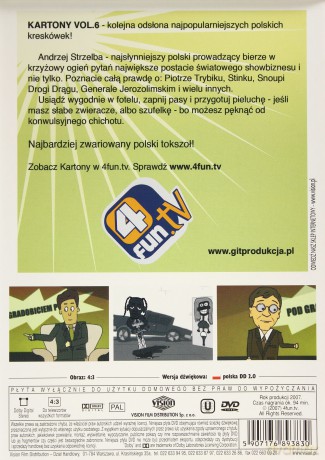 Kartony 6: Pod gradobiciem pytań Andrzej Strzelba [DVD]