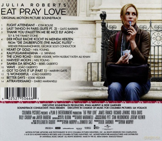 Eat Pray Love soundtrack (Jedz, módl się i kochaj) [CD]
