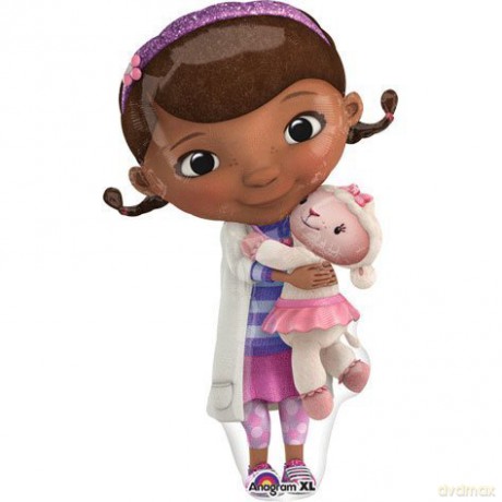 Amscan Palloncino In Alluminio Doc Mcstuffins, 88,9 Cm