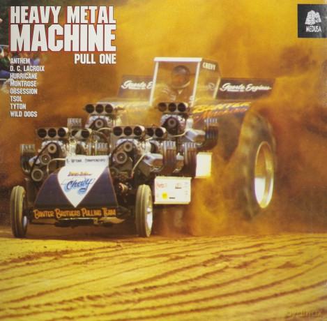 Heavy Metal Machine Pull One: Anthem/D.C. Lacroix/Hurricane/Montrose [Winyl]
