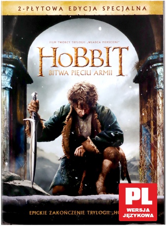 Hobbit: Bitwa Pięciu Armii edycja specjalna [2DVD]