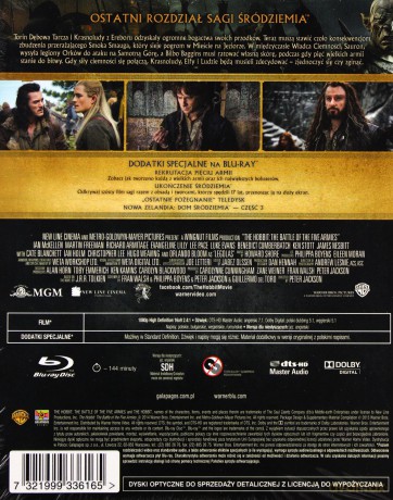 Hobbit: Bitwa Pięciu Armii [2xBlu-Ray]