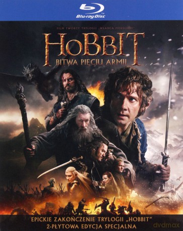 Hobbit: Bitwa Pięciu Armii [2xBlu-Ray]