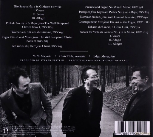 J.S. Bach: Bach Trios [CD]