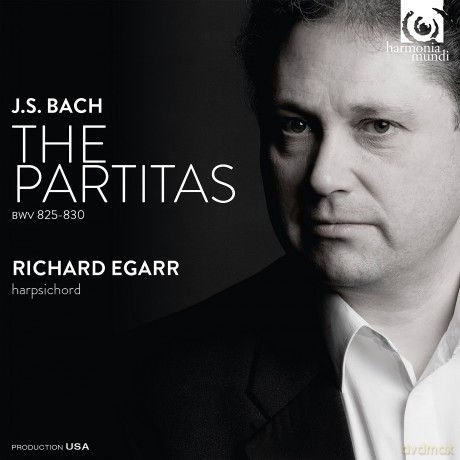 Richard Egarr: Bach: 6 Partitas Bwv 825-830 [CD]