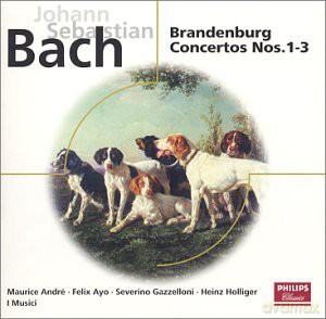 J.S. Bach: Bach: Brandenburg Concertos Nos 1-3 [CD]