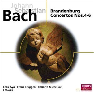 J.S. Bach: Bach: Brandenburg Concertos Nos 4-6 [CD]