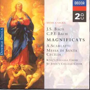 King's College Choir: Bach: Magnificats [CD]