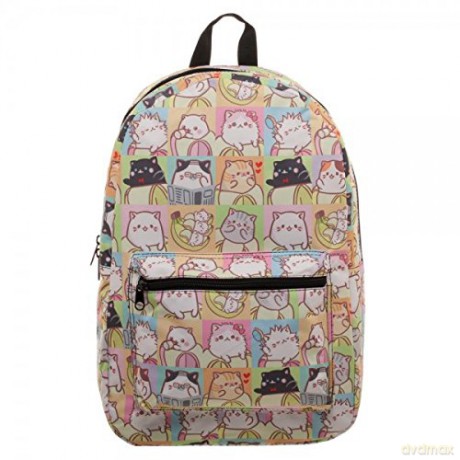 Bananya Backpack Tile Cat Sublimated Bioworld Borse