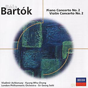 Vladimir Ashkenazy: Bartok: Piano Concerto No.2, Violin Concerto No.2 [CD]