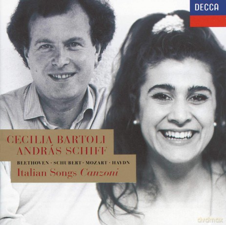 Andras Schiff: Beethoven, Schubert, Mozart, Haydn: Italian Songs [CD]
