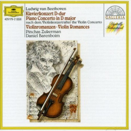 Daniel Barenboim: Beethoven: Piano Concerto in D [CD]