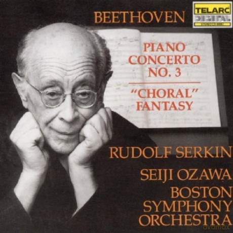 Rudolf Serkin: Beethoven: Piano Concerto no.3: Choral Fantasy [CD]