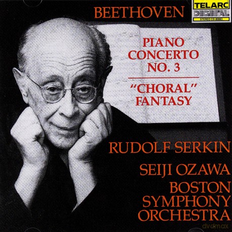 Rudolf Serkin: Beethoven: Piano Concerto no.3: Choral Fantasy [CD]