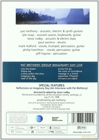 Pat Metheny Group: Imaginary Day Live [DVD]