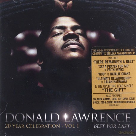 Donald Lawrence: Best for Last [CD]