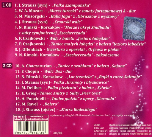 Klasyka dla dzieci w filmach i bajkach [2CD]