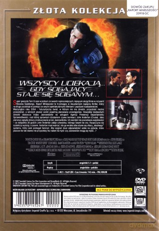 Raport mniejszości (złota kolekcja) [DVD]