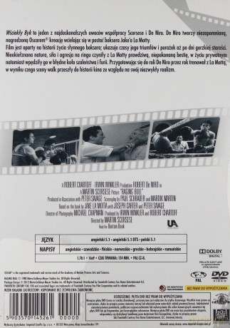 Wściekły byk (polski lektor) (złota kolekcja) [DVD]