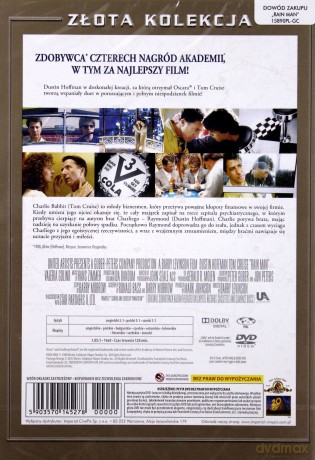 Rain Man (złota kolekcja) [DVD]