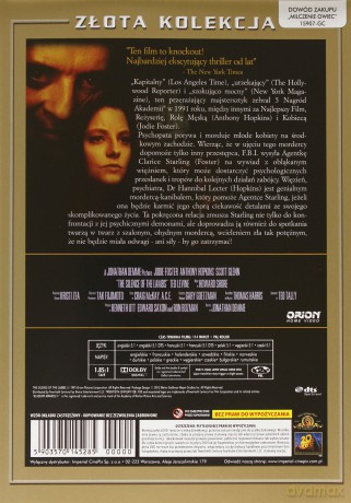 Milczenie owiec (polski lektor) (złota kolekcja) [DVD]