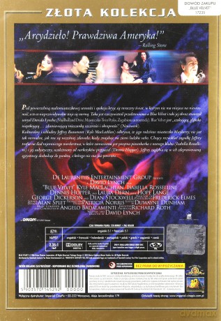 Blue Velvet (Złota kolekcja) [DVD]