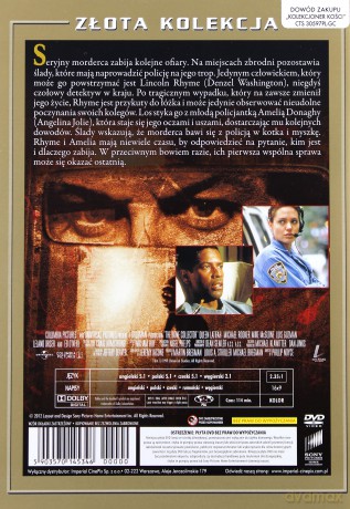 Kolekcjoner kości (polski lektor) (Złota Kolekcja) [DVD]