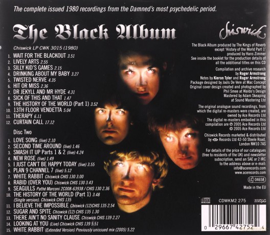 Damned: Black Album(Deluxe Version) [2CD]