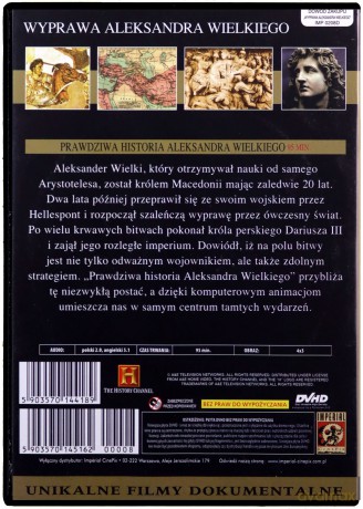 Wojny, które zmieniły świat 8: Wyprawy Aleksandra Wielkiego [DVHD]