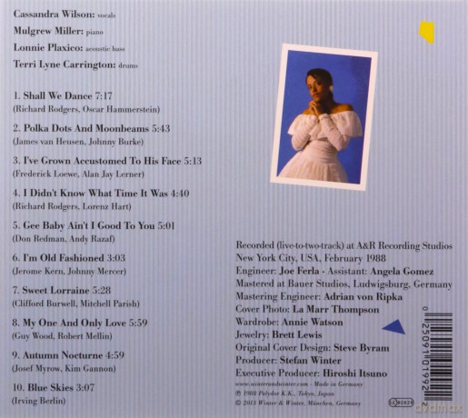 Cassandra Wilson: Blue Skies [CD]