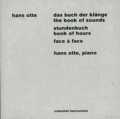 Hans Otte: Book of Sounds/book of Ho [CD]