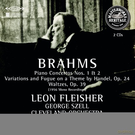 Leon Fleisher: Brahms:pno Wks [CD]