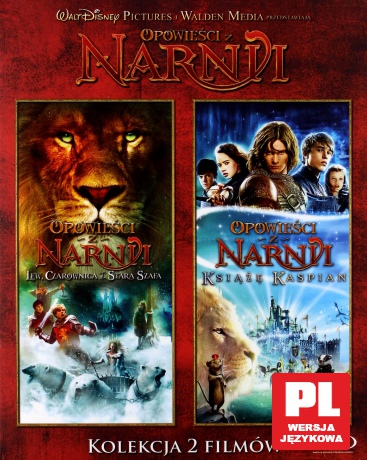 Opowieści z Narnii: Książę Kaspian / Lew, czarownica i stara szafa (Disney) [2Blu-Ray]